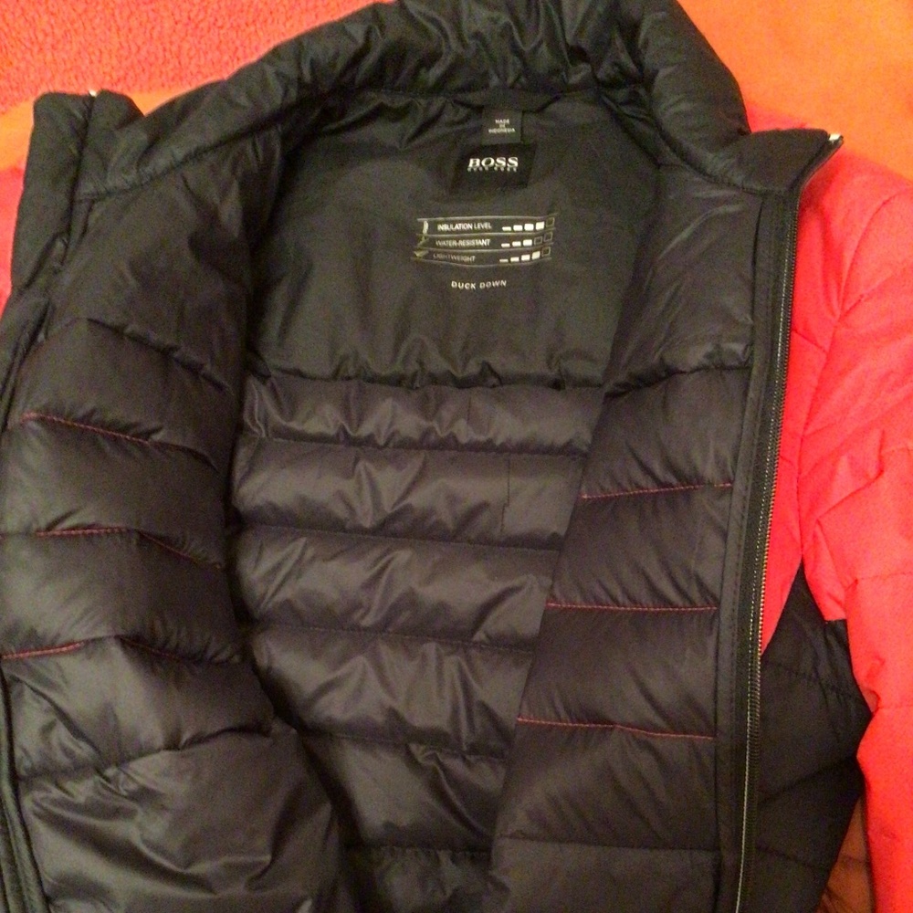 🔥🔥HUGO BOSS Quilted Duck Down Menswear Puffer Jacket - Picture 6 of 6